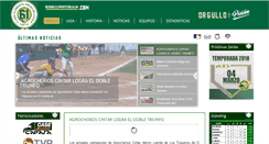 Desktop Screenshot of beisbolclementegrijalva.com